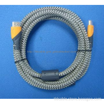 Dual color HDMI Cable with Nylon net